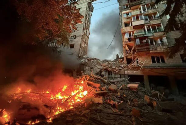 Kyiv subjected to massive attack by Russian army